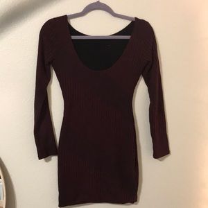 LONG SLEEVE COCKTAIL DRESS